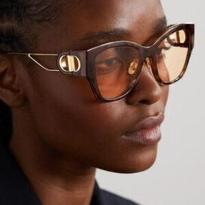 NEW Dior 30MONTAIGNE B2U CD40082U 53Y 26L0 Havana Brown Sunglasses